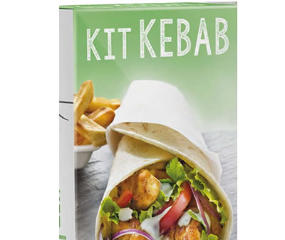 Kebab Kit (2, pitta bread and sauce)